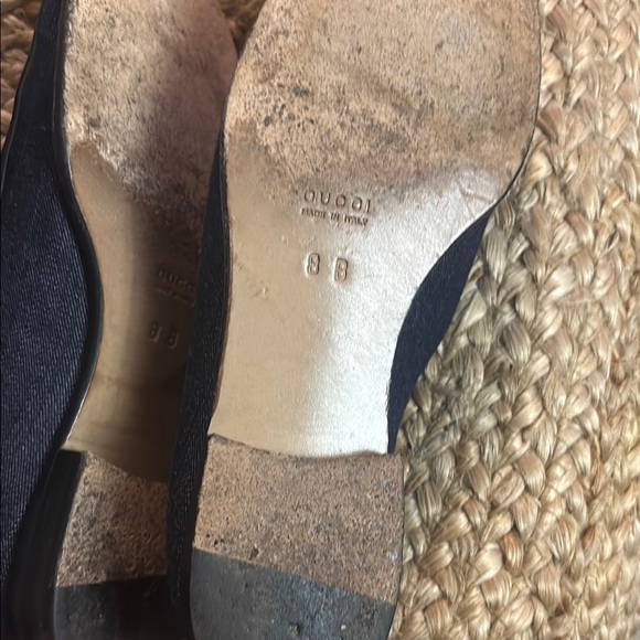 Gucci Dark Blue denim Sole Loafers - Picture 2 of 7